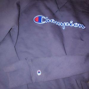 Champion blue sweater
